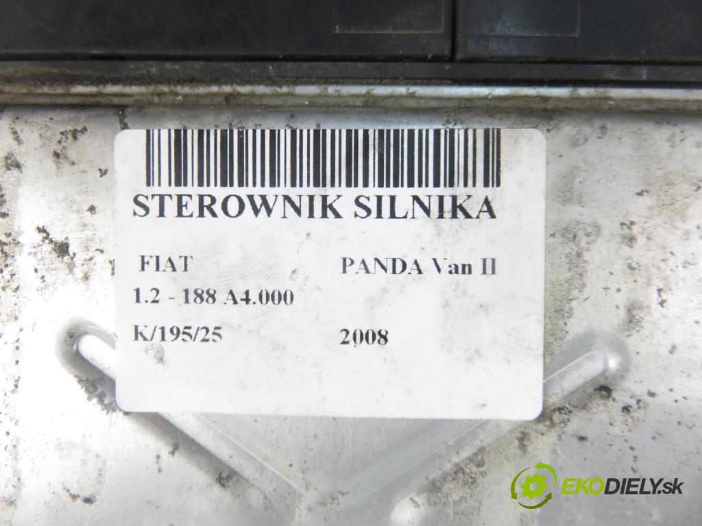 FIAT PANDA Van (169_) HB 2008 44,00 1.2 - 188 A4.000 1242,00 Riadiaca jednotka Motor 51793116 ; IAW4AFS2