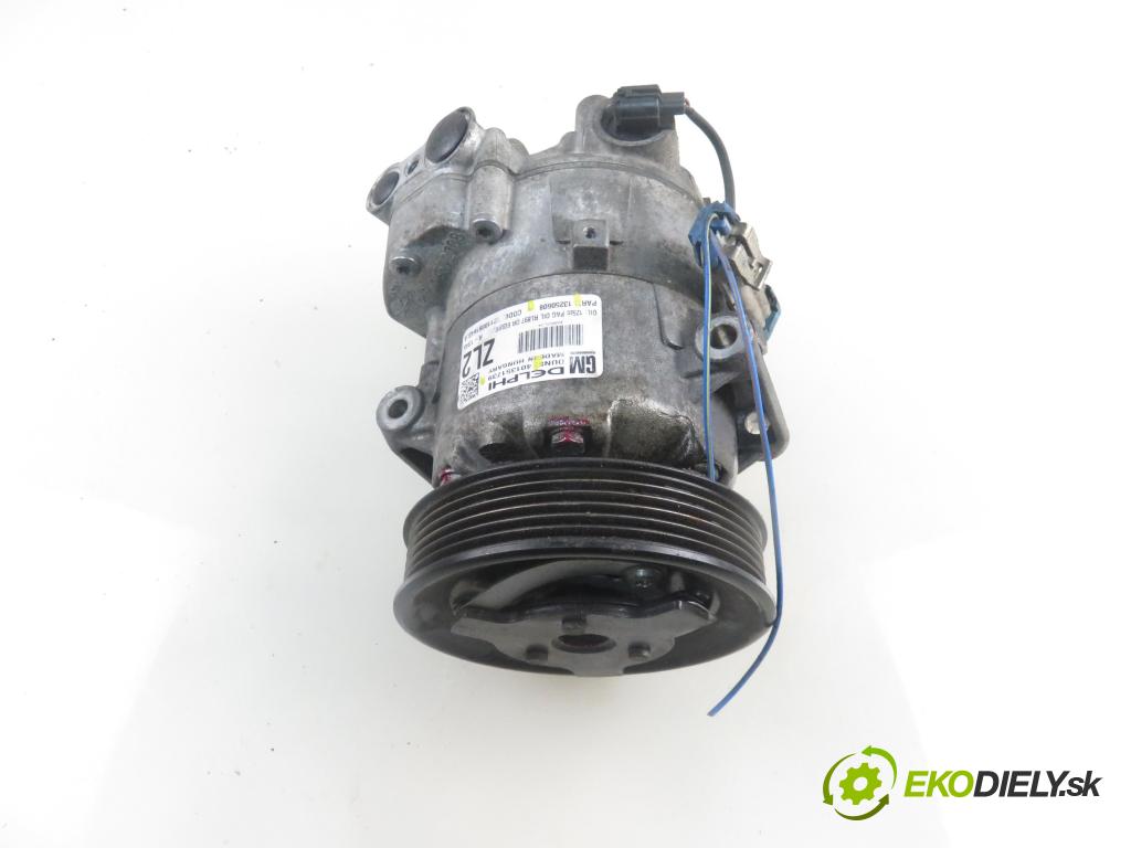 OPEL ASTRA J Sports Tourer (P10) KOMBI 2011 103,00 1.4 Turbo - A 14 NET 1364,00 KOMPRESOR: klimatizácie 13250608 ; 4013511739 (Kompresory klimatizácie)