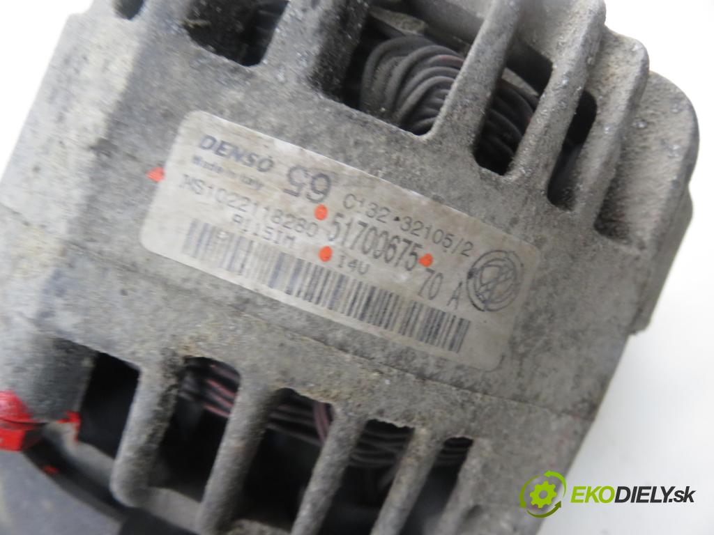 FIAT PANDA (169_) HB 2005 40,00 1.1 54 - 187 A1.000 1108,00 Alternátor 51700675 ; MS102218280 (Alternátory)