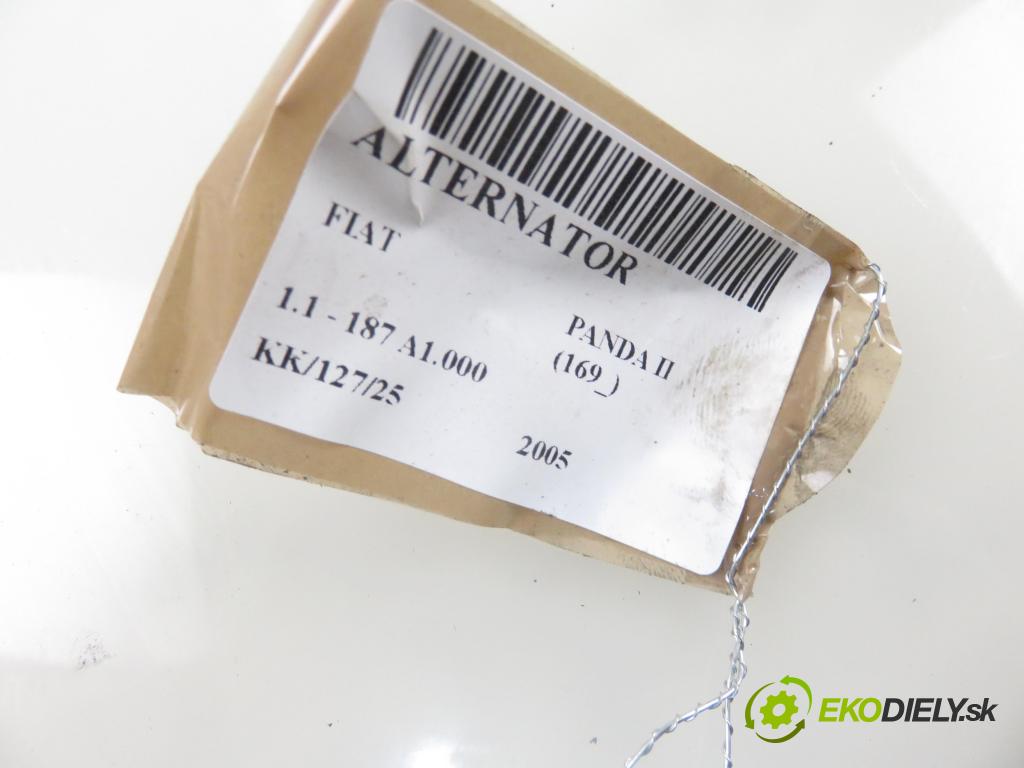 FIAT PANDA (169_) HB 2005 40,00 1.1 54 - 187 A1.000 1108,00 Alternátor 51700675 ; MS102218280 (Alternátory)