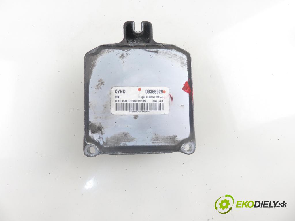 OPEL ASTRA G liftback (T98) HB 1999 74,00 1.6 16V - X 16 XEL 1598,00 Riadiaca jednotka Motor 09355929