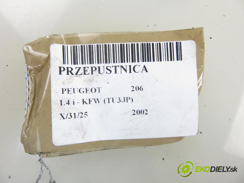 PEUGEOT 206 liftback (2A/C) HB 2002 55,00 1.4 75 - KFW 1360,00 Škrtiaca klapka 9642473280 (Škrtiace klapky)