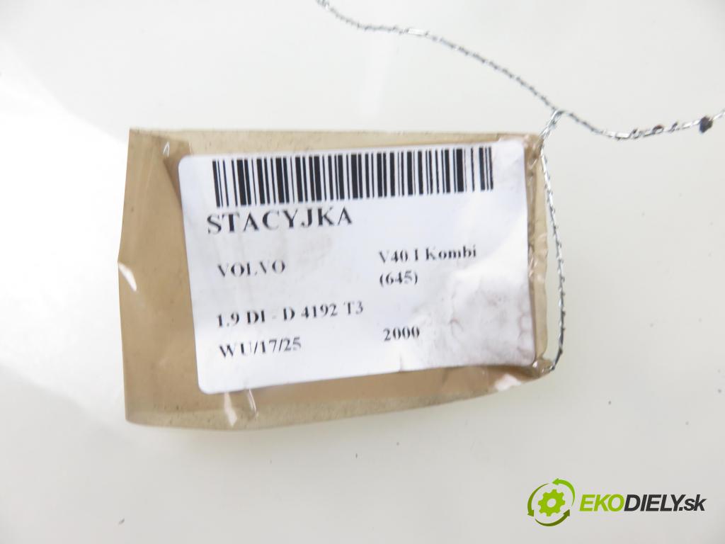 VOLVO V40 Kombi (645) KOMBI 2000 85,00 1.9 DI 116 - D 4192 T3 1870,00 spinačka 9980067553 (Spínacie skrinky a kľúče)