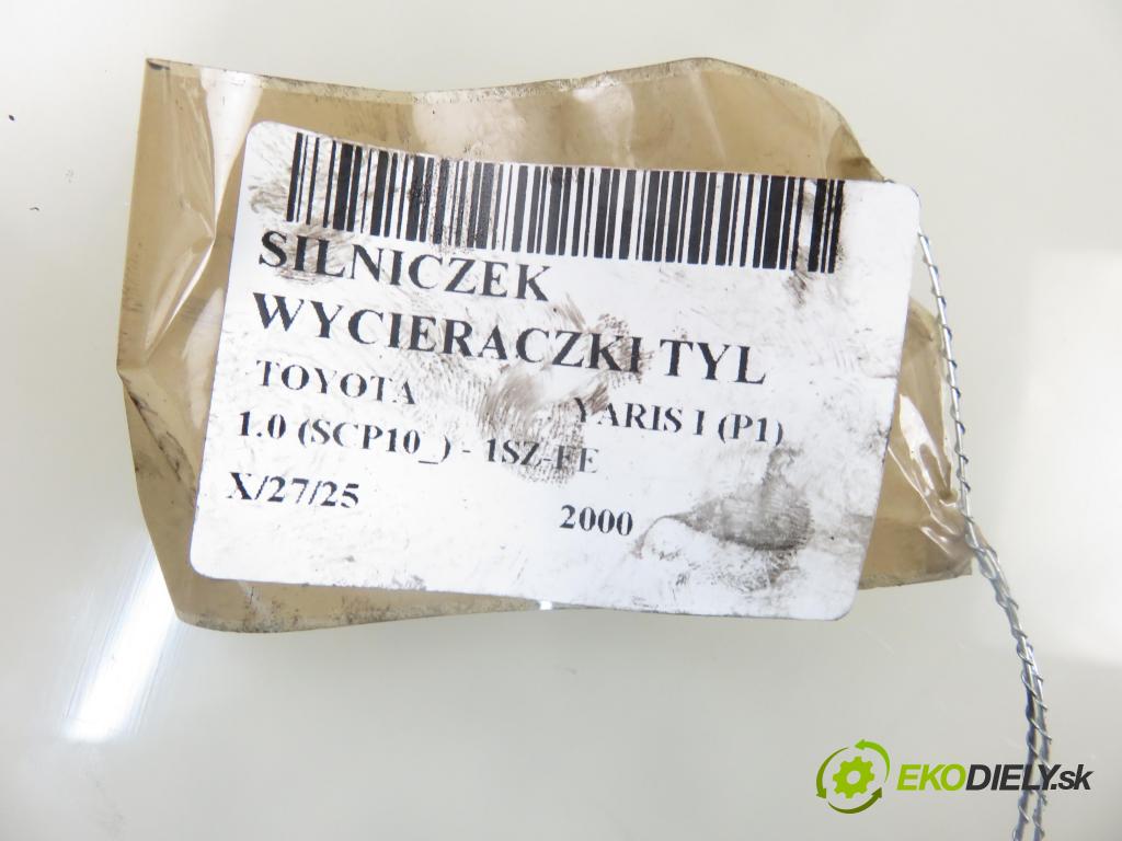 TOYOTA YARIS (_P1_) HB 2000 50,00 1.0 VVT- i 68 - 1SZ-FE 998,00 motorek stěrače ZADNÍ: 8513052010 ; 1592004053