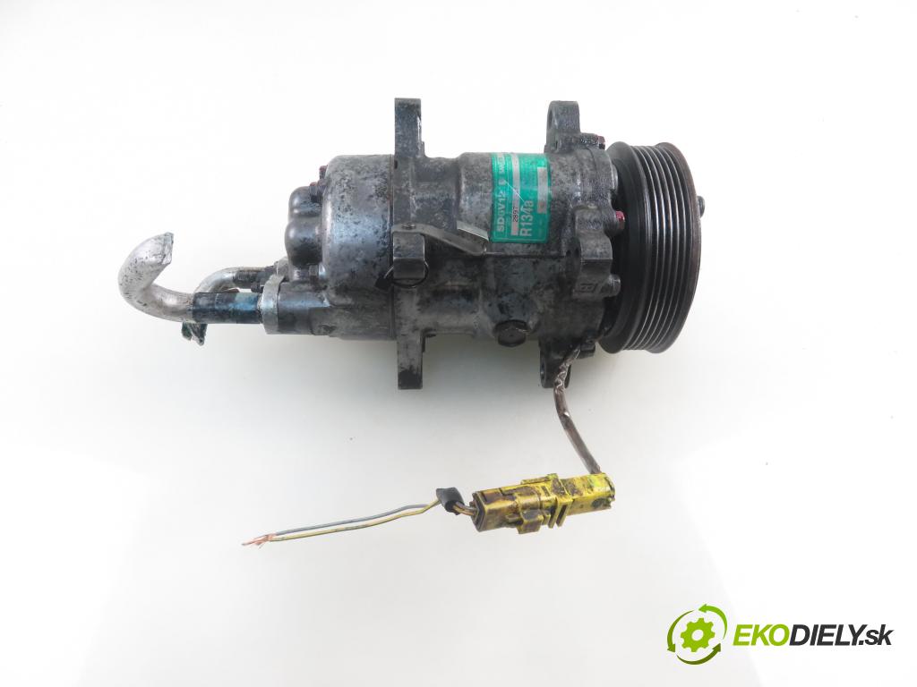 PEUGEOT 307 (3A/C) HB 2004 66,00 2.0 HDi 90 - RHY (DW10TD) 1997,00 KOMPRESOR: klimatizácie  (Kompresory klimatizácie)