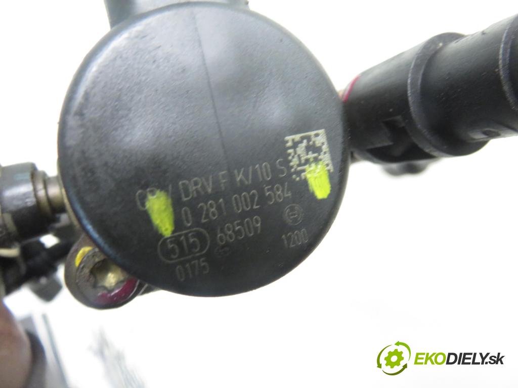 OPEL CORSA C (X01) HB 2006 51,00 1.3 CDTI - Z 13 DT 1248,00 Lišta vstrekovacia 0281002584 ; 0445214044 ; 46817523 (Vstrekovacie lišty)