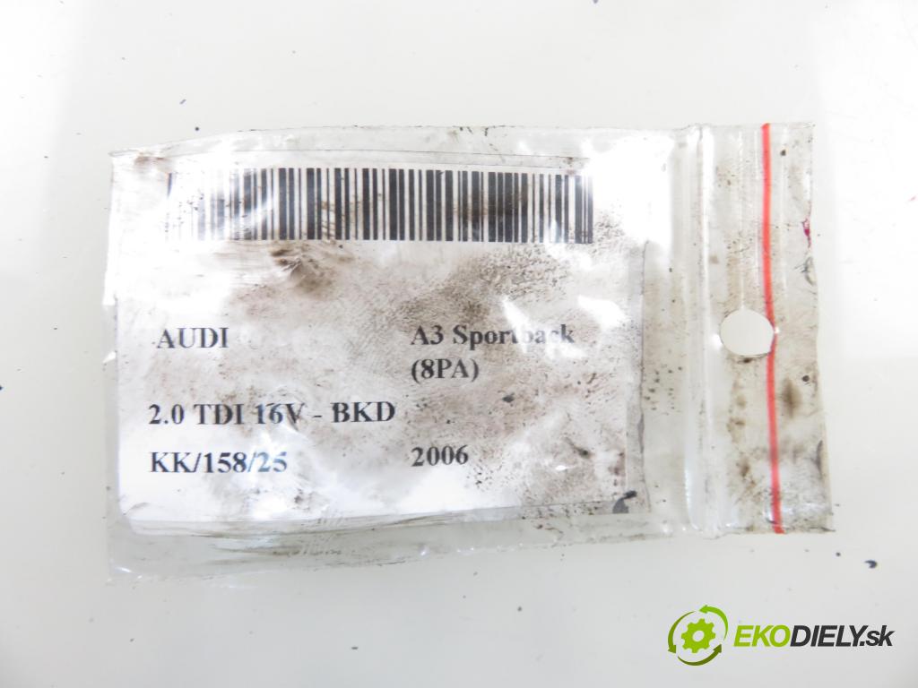AUDI A3 Sportback (8PA) HB 2006 103,00 2.0 TDI 16V - BKD 1968,00 Vstrekovač 03G130073G ; 0414720404 (Vstrekovače)