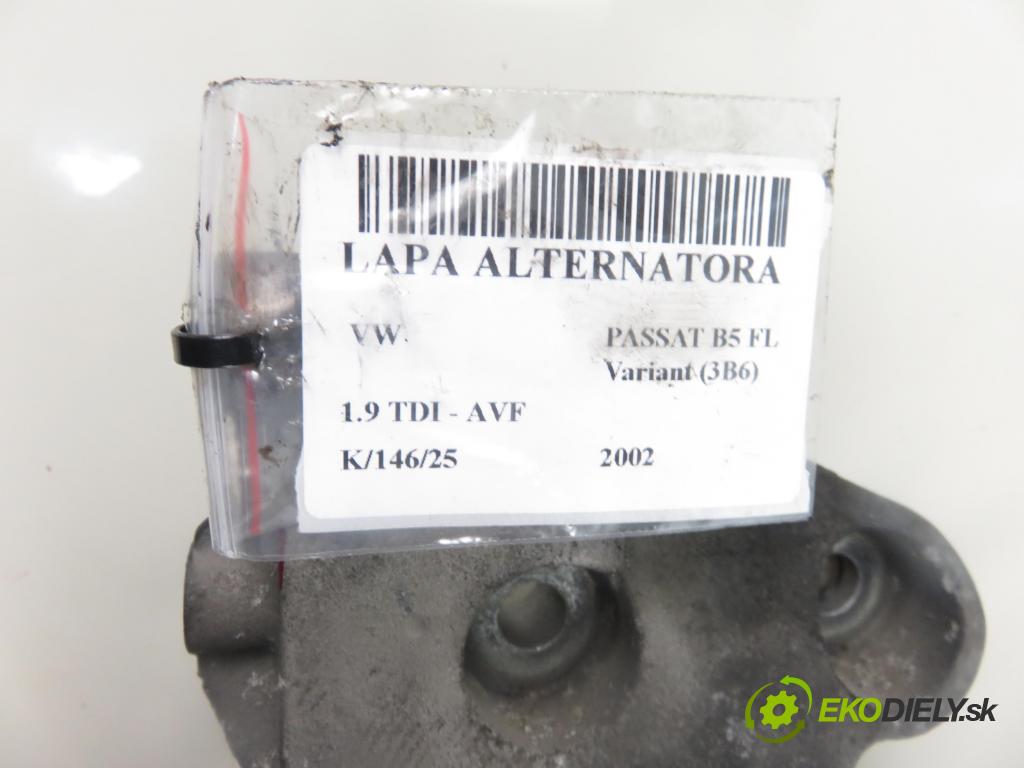VW PASSAT B5.5 Variant (3B6) KOMBI 2002 96,00 1.9 TDI PD 130 - AVF 1896,00 uchycení alternátora 038903143AE ; F23470909