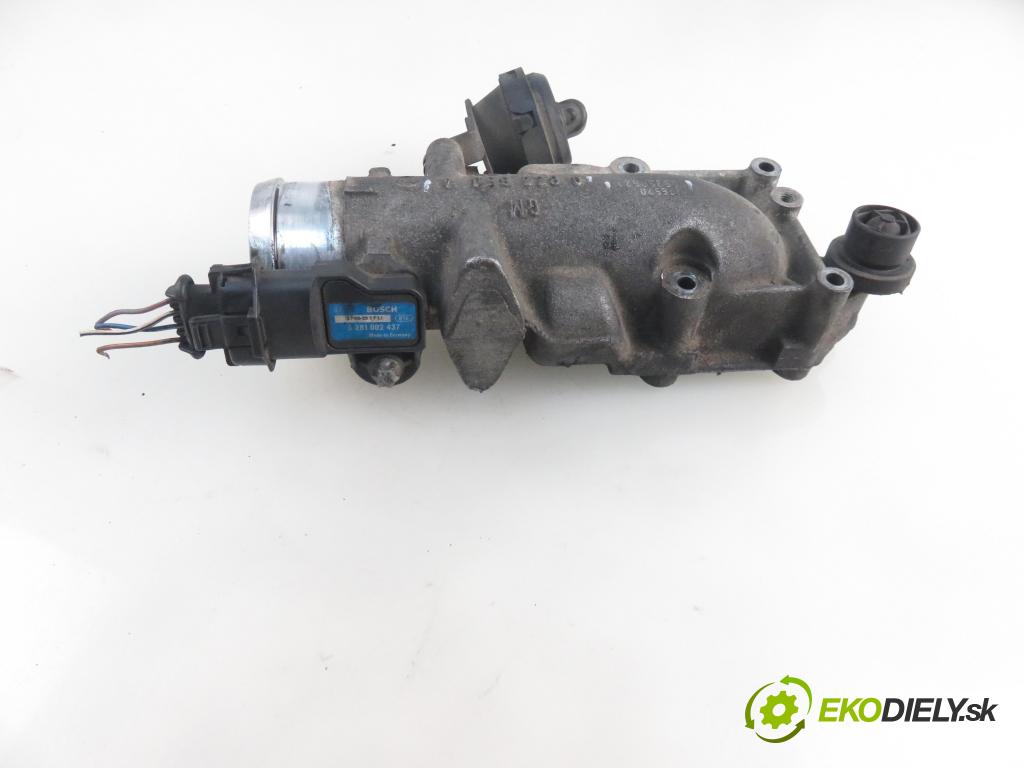 OPEL VECTRA C (Z02) LIFTBACK 2003 92,00 2.2 DTI 16V 125 - Y 22 DTR 2172,00 Škrtiaca klapka 55350621 ; 08226804 (Škrtiace klapky)