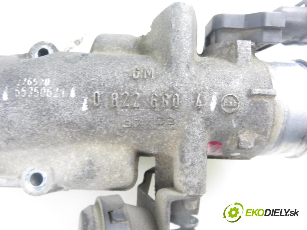 OPEL VECTRA C (Z02) LIFTBACK 2003 92,00 2.2 DTI 16V 125 - Y 22 DTR 2172,00 Škrtiaca klapka 55350621 ; 08226804 (Škrtiace klapky)