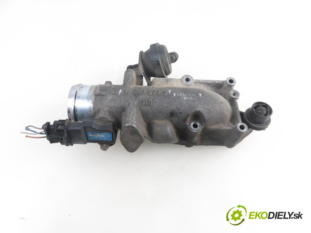 OPEL VECTRA C (Z02) LIFTBACK 2003 92,00 2.2 DTI 16V 125 - Y 22 DTR 2172,00 Škrtiaca klapka 55350621 ; 08226804 (Škrtiace klapky)