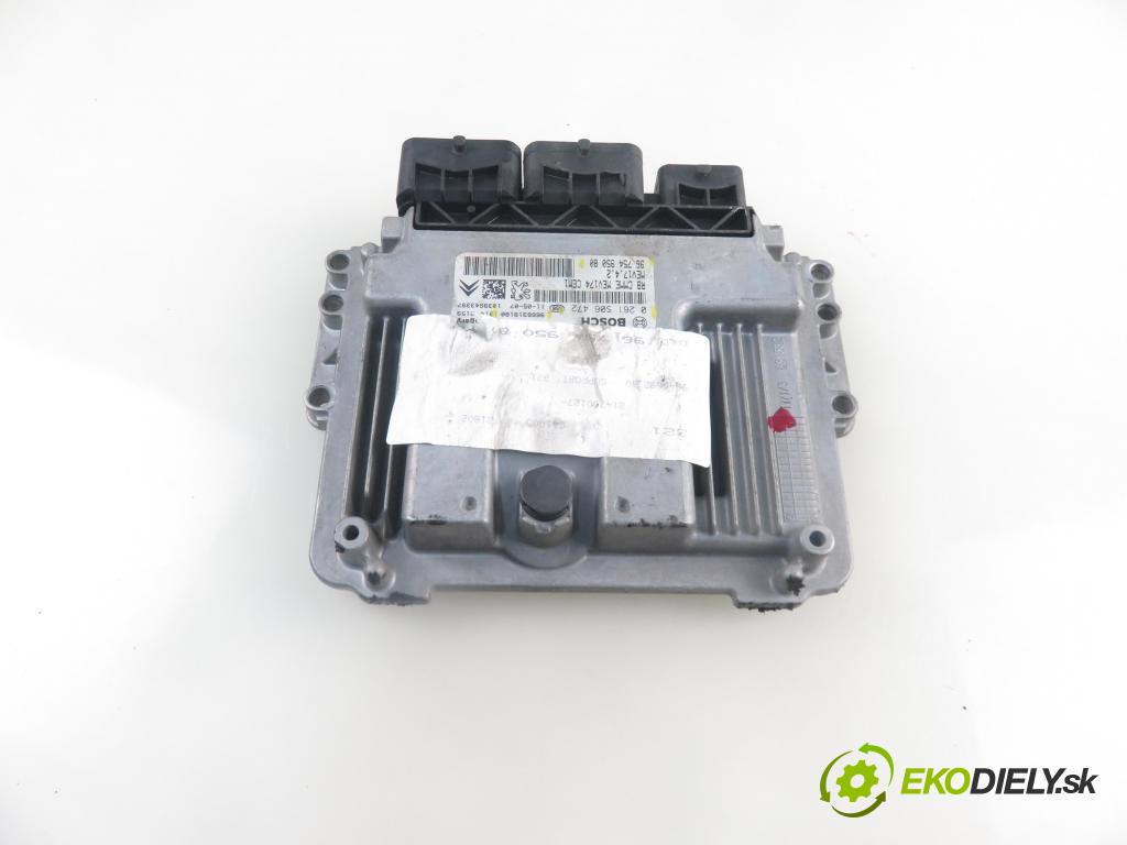 CITROEN C4 II (B7) HB 2011 88,00 1.6 VTi 120 - 5FS (EP6C) 1598,00 Riadiaca jednotka Motor 9675495080 ; 0261S06472 ; 9666319180
