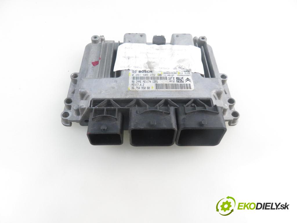 CITROEN C4 II (B7) HB 2011 88,00 1.6 VTi 120 - 5FS (EP6C) 1598,00 Riadiaca jednotka Motor 9675495080 ; 0261S06472 ; 9666319180