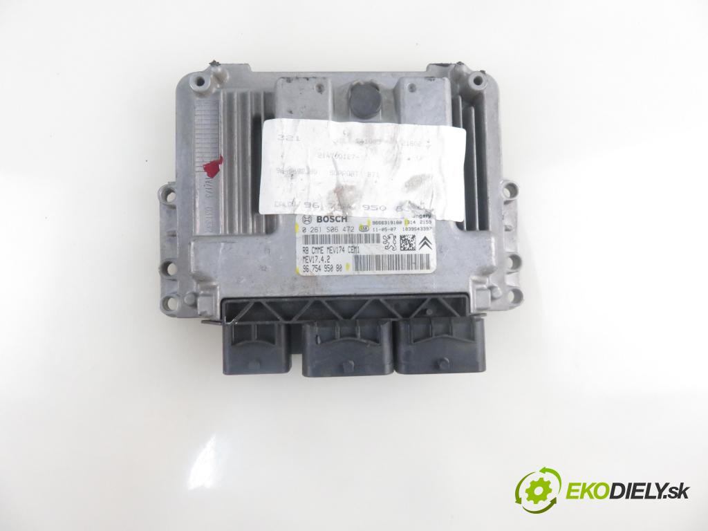 CITROEN C4 II (B7) HB 2011 88,00 1.6 VTi 120 - 5FS (EP6C) 1598,00 Riadiaca jednotka Motor 9675495080 ; 0261S06472 ; 9666319180