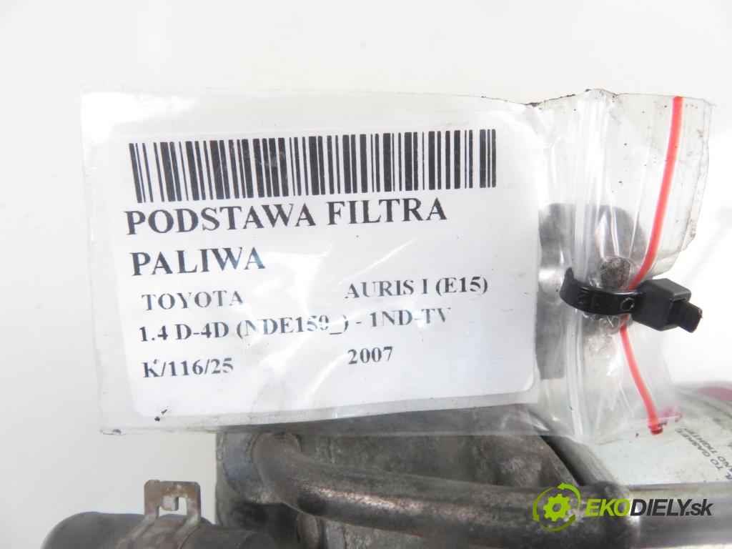 TOYOTA AURIS (_E15_) HB 2007 66,00 1.4 D-4D 90 - 1ND-TV 1364,00 Obal filtra paliva  (Obaly filtrov paliva)