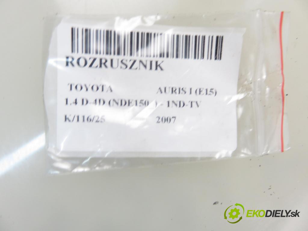 TOYOTA AURIS (_E15_) HB 2007 66,00 1.4 D-4D 90 - 1ND-TV 1364,00 Štartér 281003308 ; 4280002730 (Štartéry)