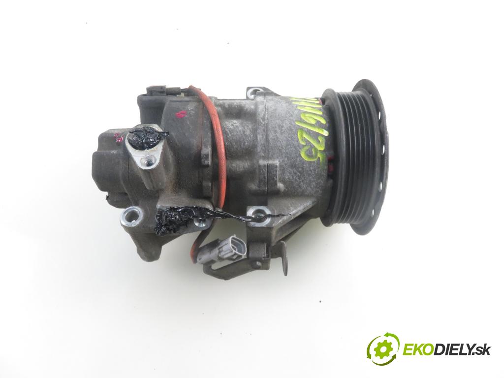 TOYOTA AURIS (_E15_) HB 2007 66,00 1.4 D-4D 90 - 1ND-TV 1364,00 KOMPRESOR: klimatizácie 4472601505 (Kompresory klimatizácie)