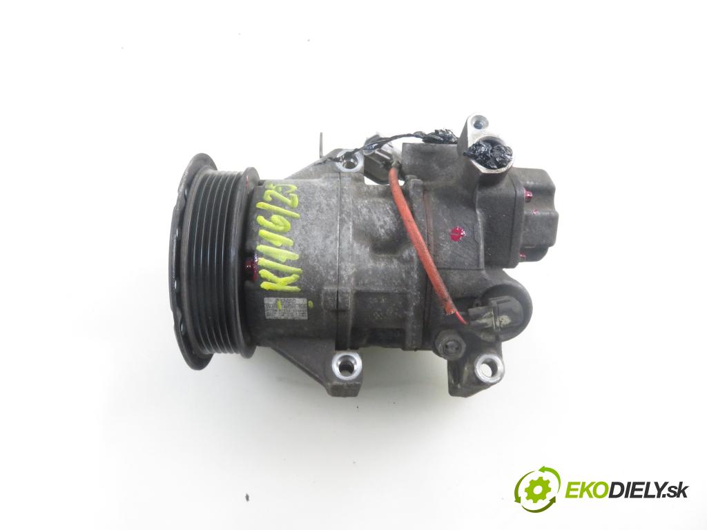 TOYOTA AURIS (_E15_) HB 2007 66,00 1.4 D-4D 90 - 1ND-TV 1364,00 KOMPRESOR: klimatizácie 4472601505 (Kompresory klimatizácie)