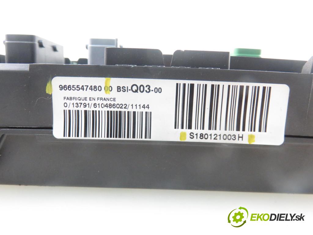 CITROEN C4 II (B7) HB 2011 88,00 1.6 VTi 120 - 5FS (EP6C) 1598,00 MODUL BSI S180121003H ; 9665547480