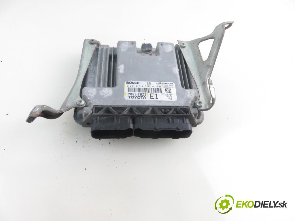 TOYOTA AURIS (_E15_) HB 2007 66,00 1.4 D-4D 90 - 1ND-TV 1364,00 Riadiaca jednotka Motor 8966102E10 ; 0281013413