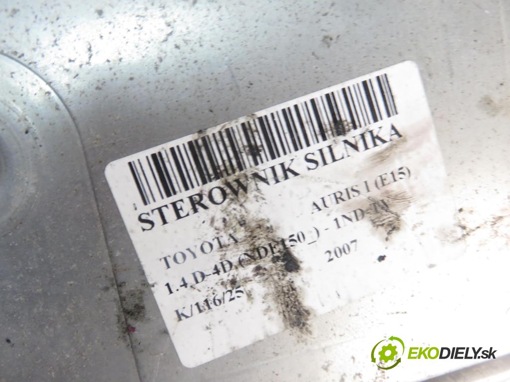 TOYOTA AURIS (_E15_) HB 2007 66,00 1.4 D-4D 90 - 1ND-TV 1364,00 Riadiaca jednotka Motor 8966102E10 ; 0281013413