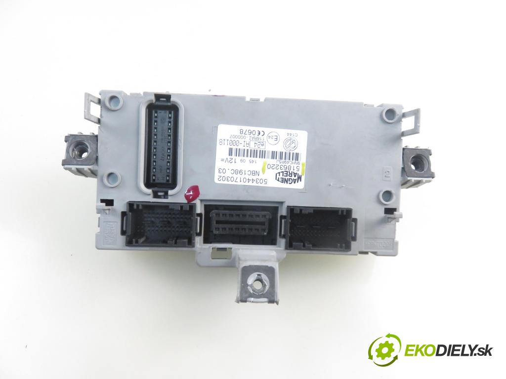 FIAT BRAVO II (198_) HB 2009 66,00 1.6 D Multijet - 198 A6.000 1598,00 MODUL BSI 51863220
