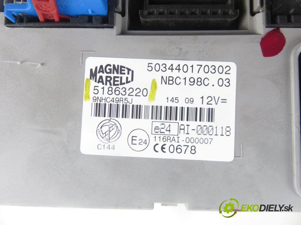 FIAT BRAVO II (198_) HB 2009 66,00 1.6 D Multijet - 198 A6.000 1598,00 MODUL BSI 51863220