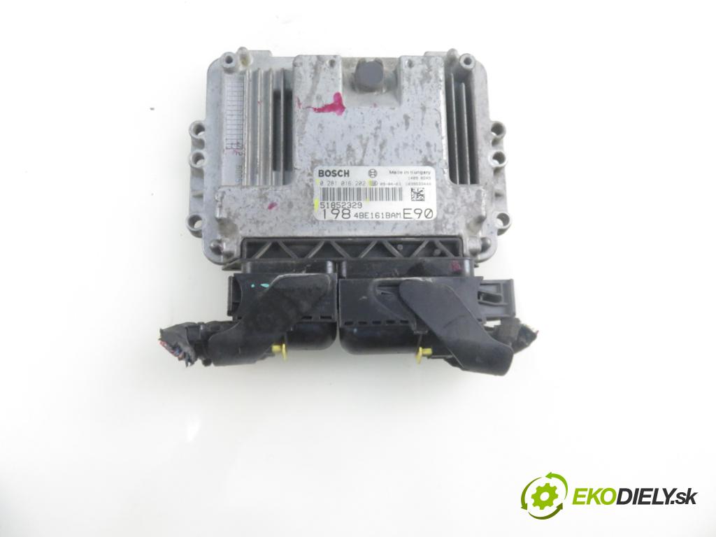 FIAT BRAVO II (198_) HB 2009 66,00 1.6 D Multijet - 198 A6.000 1598,00 Riadiaca jednotka Motor 51852329 ; 0281016202
