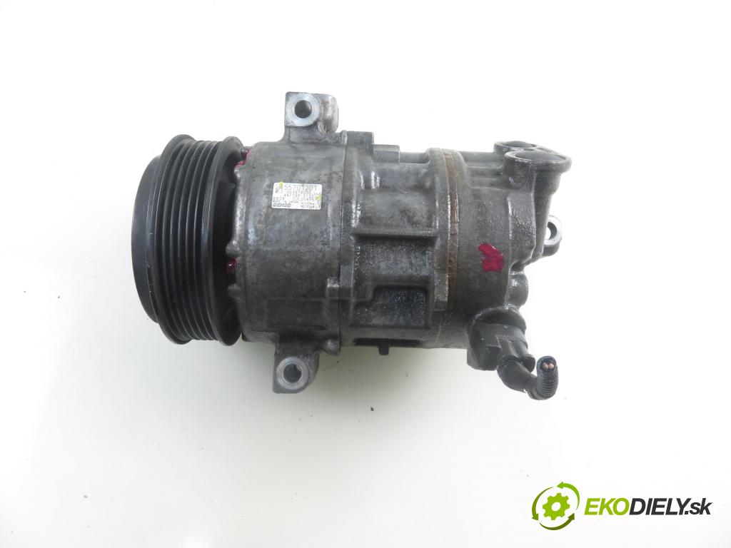 FIAT BRAVO II (198_) HB 2009 66,00 1.6 D Multijet - 198 A6.000 1598,00 KOMPRESOR: klimatizácie 55701201 ; 4471902132 (Kompresory klimatizácie)