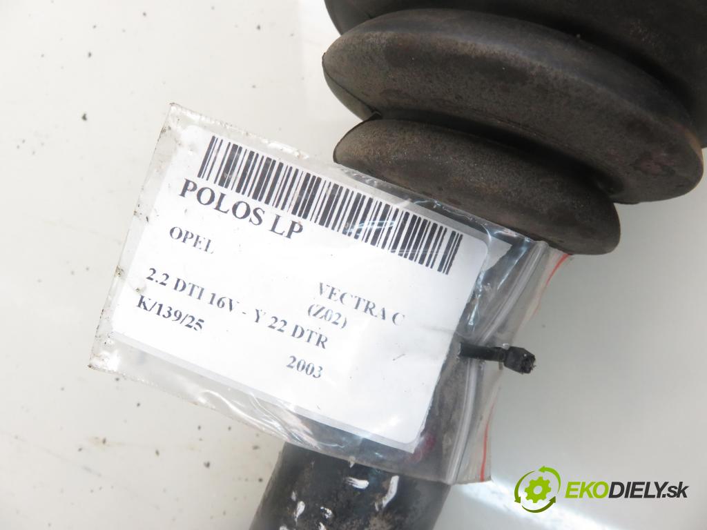 OPEL VECTRA C (Z02) LIFTBACK 2003 92,00 2.2 DTI 16V 125 - Y 22 DTR 2172,00 Poloos LP 