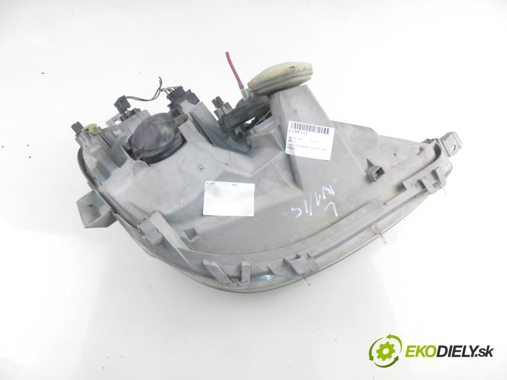 MERCEDES-BENZ KLASA A (W168) HB 2002 70,00 A 170 CDI 95 - OM 668.942 1689,00 světlo LP 1688201761 ; 0301192201