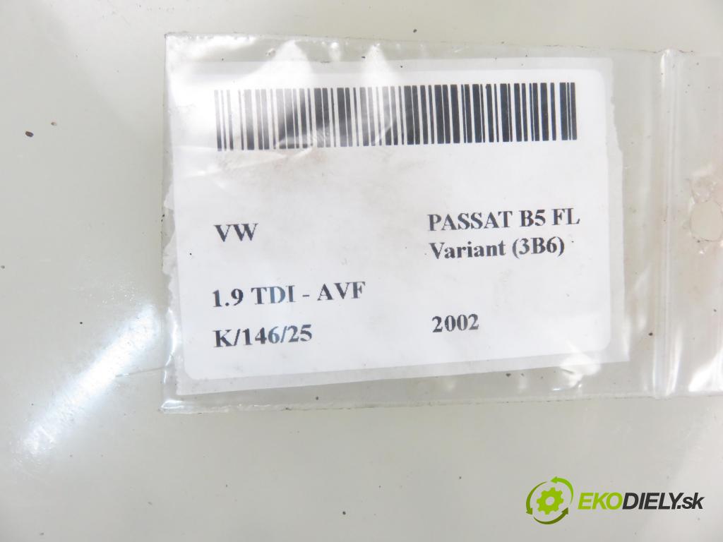 VW PASSAT B5.5 Variant (3B6) KOMBI 2002 96,00 1.9 TDI PD 130 - AVF 1896,00 Snímač nárazu 5WK42895 ; 6Q0909606 (Snímače nárazu)