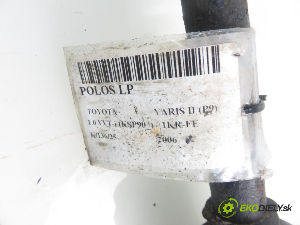 TOYOTA YARIS (_P9_) HB 2006 51,00 1.0 VVT-i (KSP90_) - 1KR-FE 998,00 Poloos LP