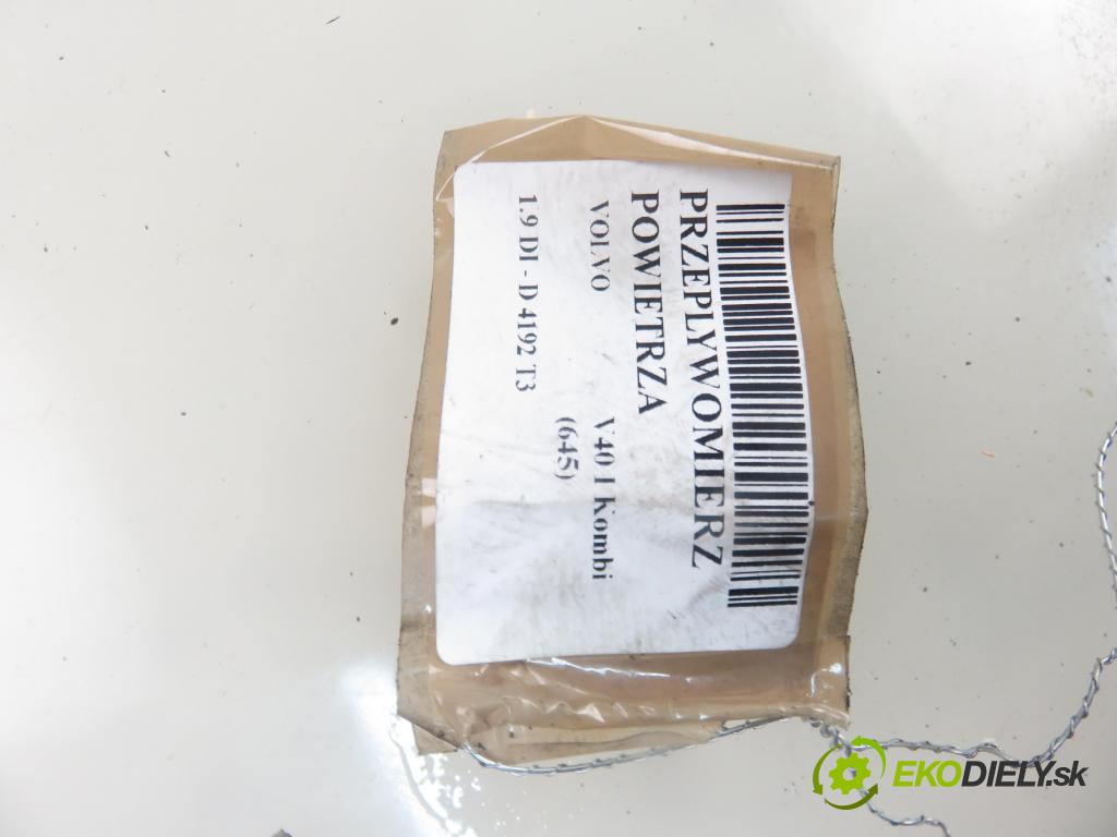 VOLVO V40 Kombi (645) KOMBI 2000 85,00 1.9 DI 116 - D 4192 T3 1870,00 váha vzduchu vzduchu 5WK9620 ; 7700104426 ; 7700109812