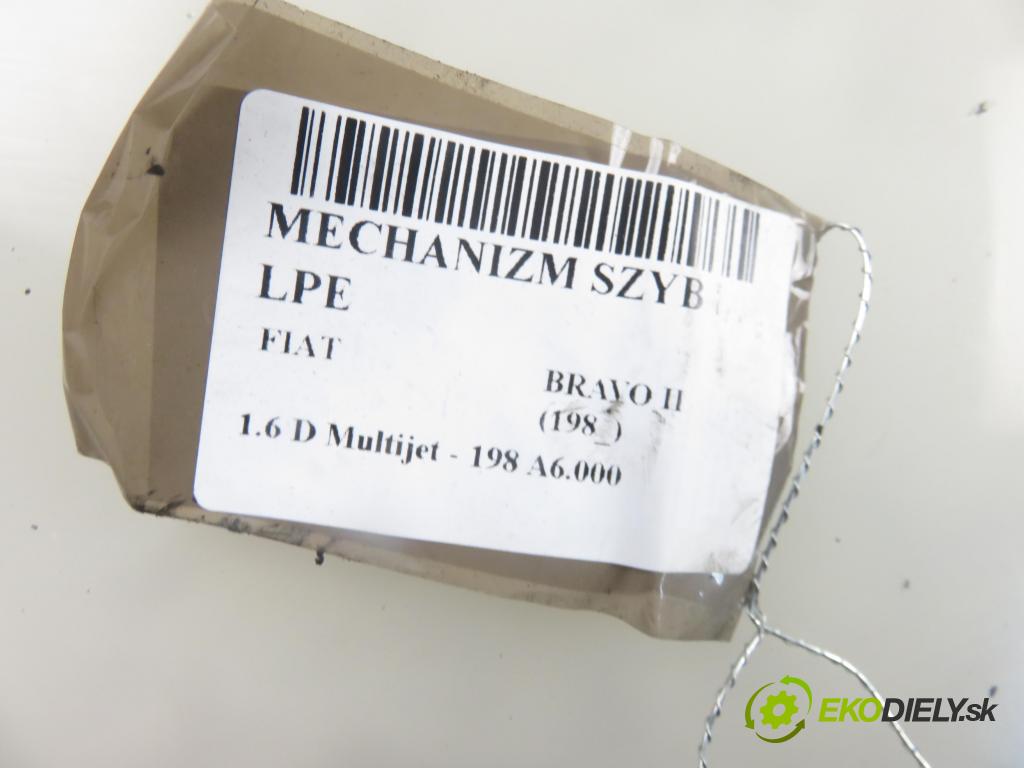 FIAT BRAVO II (198_) HB 2009 66,00 1.6 D Multijet - 198 A6.000 1598,00 mechanismus oken 51836460