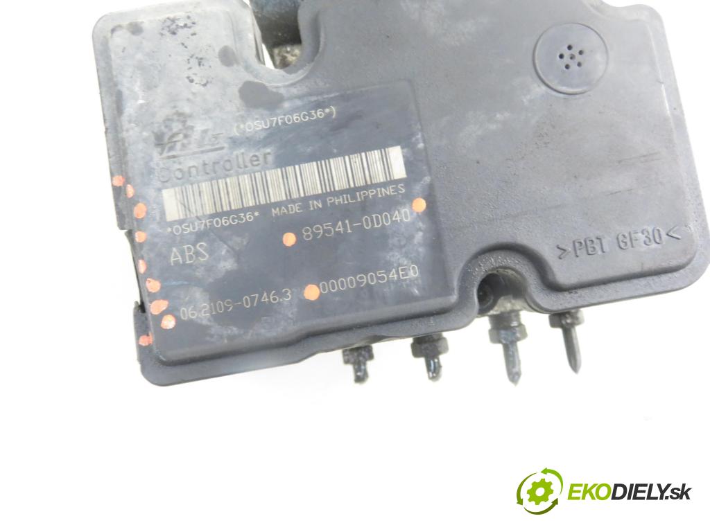 TOYOTA YARIS (_P9_) HB 2007 51,00 1.0 VVT-i (KSP90_) - 1KR-FE 998,00 Pumpa ABS 895410D040 ; 06210907463 (Pumpy ABS)