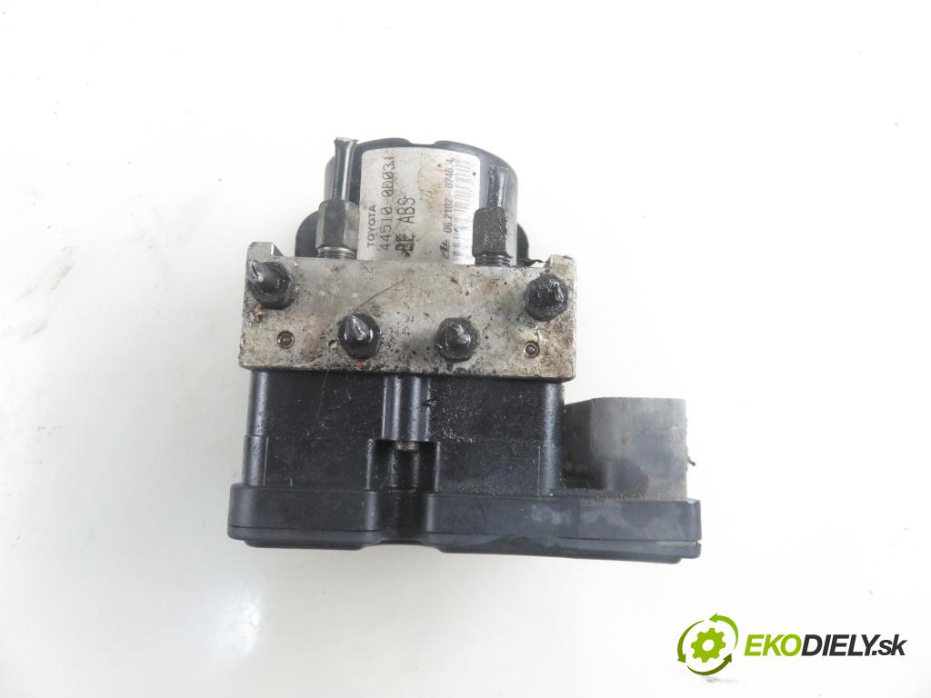 TOYOTA YARIS (_P9_) HB 2007 51,00 1.0 VVT-i (KSP90_) - 1KR-FE 998,00 Pumpa ABS 895410D040 ; 06210907463 (Pumpy ABS)