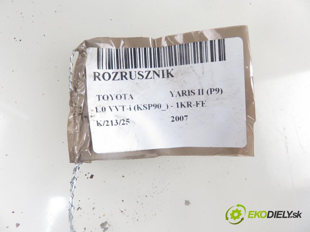 TOYOTA YARIS (_P9_) HB 2007 51,00 1.0 VVT-i (KSP90_) - 1KR-FE 998,00 Štartér 2810000050 ; MS4280004560 (Štartéry)