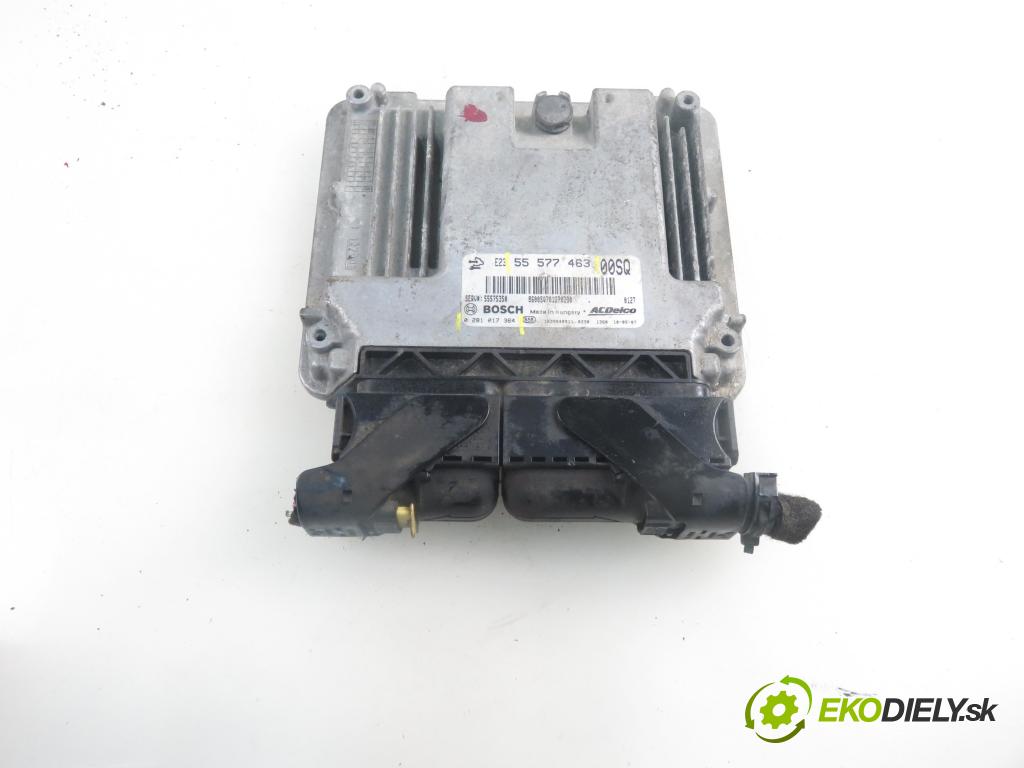 OPEL CORSA D (S07) HB 2010 70,00 1.3 CDTI - A 13 DTE 1248,00 Riadiaca jednotka Motor 55577463 ; 0280017346