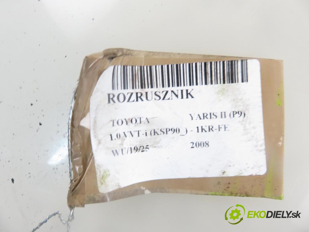 TOYOTA YARIS (_P9_) HB 2008 51,00 1.0 VVT-i (KSP90_) - 1KR-FE 998,00 Štartér 2810000050 ; MS4280004560 (Štartéry)