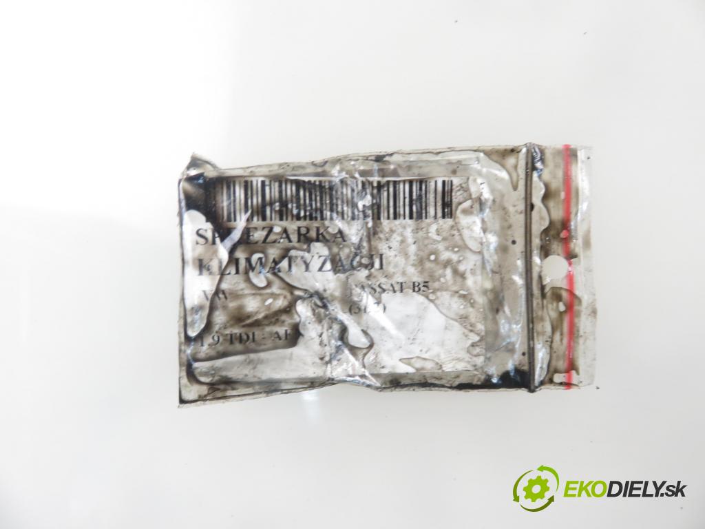 VW PASSAT B5 (3B2) SEDAN 1998 81,00 1.9 TDI 110 - AFN 1896,00 KOMPRESOR: klimatizácie 8D0260805D ; 5060310780 ; 5062310500 (Kompresory klimatizácie)