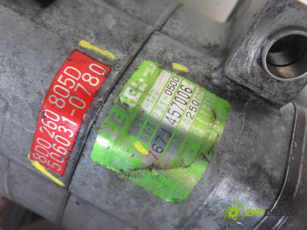 VW PASSAT B5 (3B2) SEDAN 1998 81,00 1.9 TDI 110 - AFN 1896,00 KOMPRESOR: klimatizácie 8D0260805D ; 5060310780 ; 5062310500 (Kompresory klimatizácie)