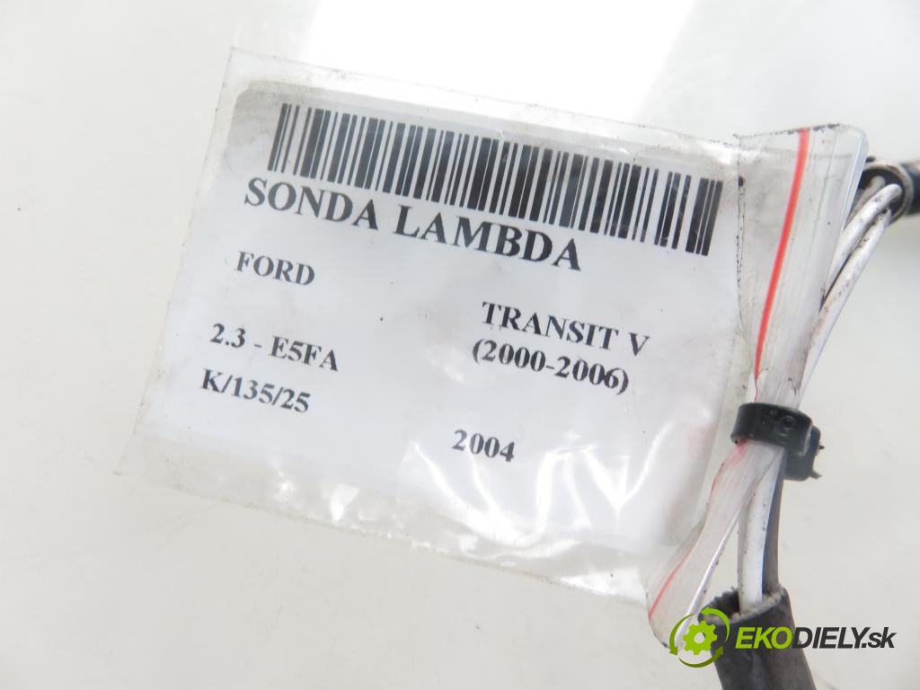 FORD TRANSIT TOURNEO Autobus (FC_ _) BUS 2004 107,00 2.3 - E5FA 2295,00 sonda lambda XL3F9F472BA ; 0258006165 (Lambda sondy)