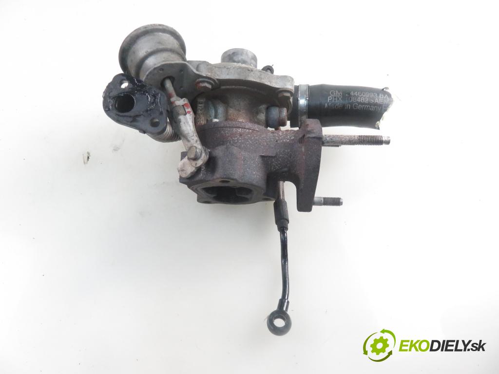 OPEL CORSA C (X01) HB 2006 51,00 1.3 CDTI - Z 13 DT 1248,00 RYCHLONABÍJEČKA: 73501344 ; 54359700006 (Turbodúchadla (kompletní))