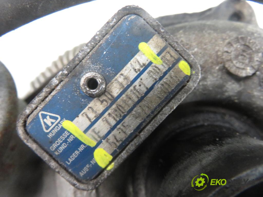 OPEL CORSA C (X01) HB 2006 51,00 1.3 CDTI - Z 13 DT 1248,00 RYCHLONABÍJEČKA: 73501344 ; 54359700006 (Turbodúchadla (kompletní))