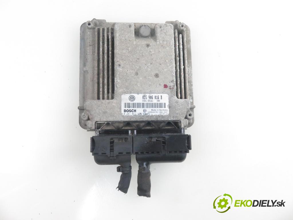 VW GOLF V (1K1) HB 2003 77,00 1.9 TDI - BXE 1896,00 Riadiaca jednotka Motor 03G906016B ; 0281011478