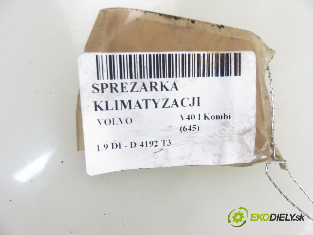 VOLVO V40 Kombi (645) KOMBI 2000 85,00 1.9 DI 116 - D 4192 T3 1870,00 KOMPRESOR: klimatizácie D709AS3 (Kompresory klimatizácie)