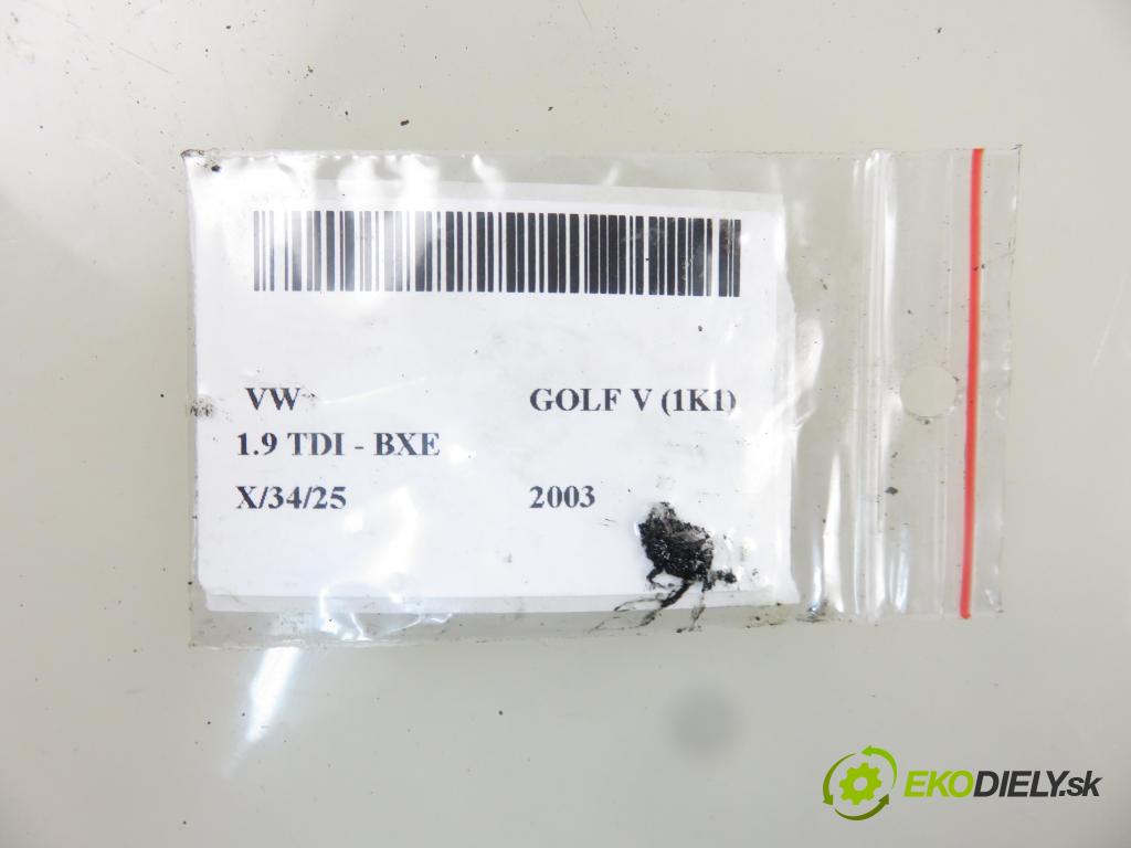 VW GOLF V (1K1) HB 2003 77,00 1.9 TDI - BXE 1896,00 Snímač nárazu 1K0955557B (Snímače nárazu)