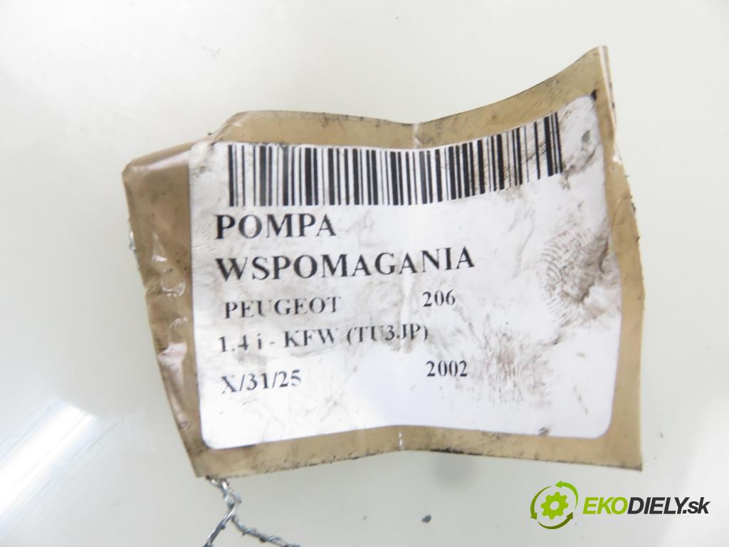 PEUGEOT 206 liftback (2A/C) HB 2002 55,00 1.4 75 - KFW 1360,00 Pumpa servočerpadlo 9636868880 ; 26079836QN (Servočerpadlá, pumpy riadenia)