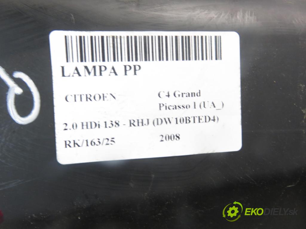 CITROEN C4 Grand Picasso I (UA_) VAN 2008 100,00 2.0 HDi 138 - RHJ (DW10BTED4) 1997,00 světlo PP